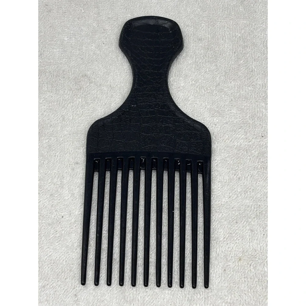 Vintage Goody‎ Hair Pick Textured Plastic Handle Lift Comb 6.5